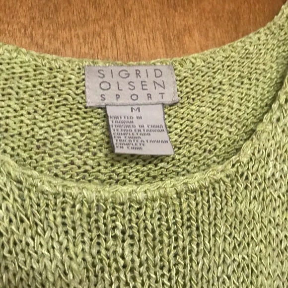 Awesome 90’s chic lime green, knit, tank - Picture 4 of 5